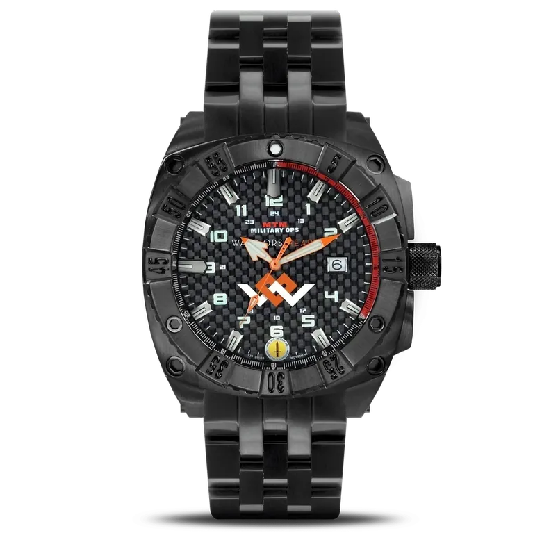Orange Warriors Heart Watch