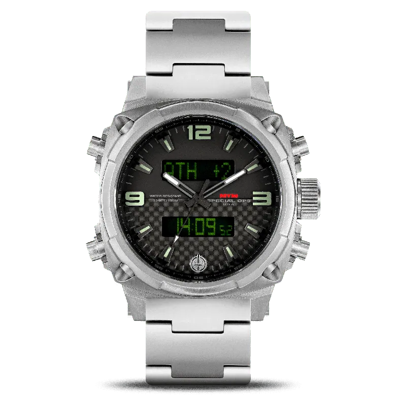 Silver Air Stryk II | Silver Strap | MTM | WATCH | MTM WATCH