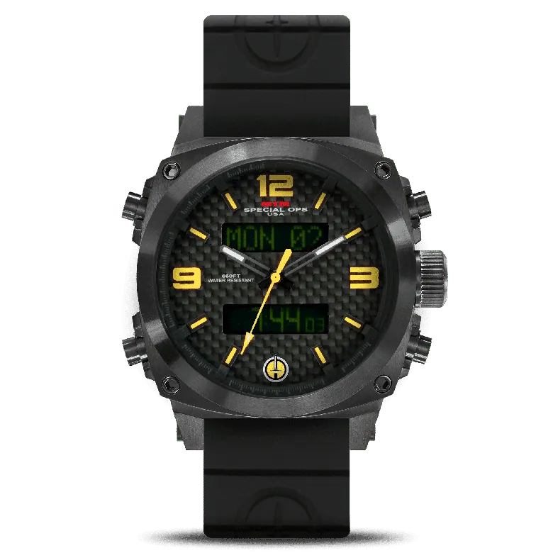 Yellow Black Air Stryk II | Special Ops Watch | MTM | WATCH | MTM WATCH