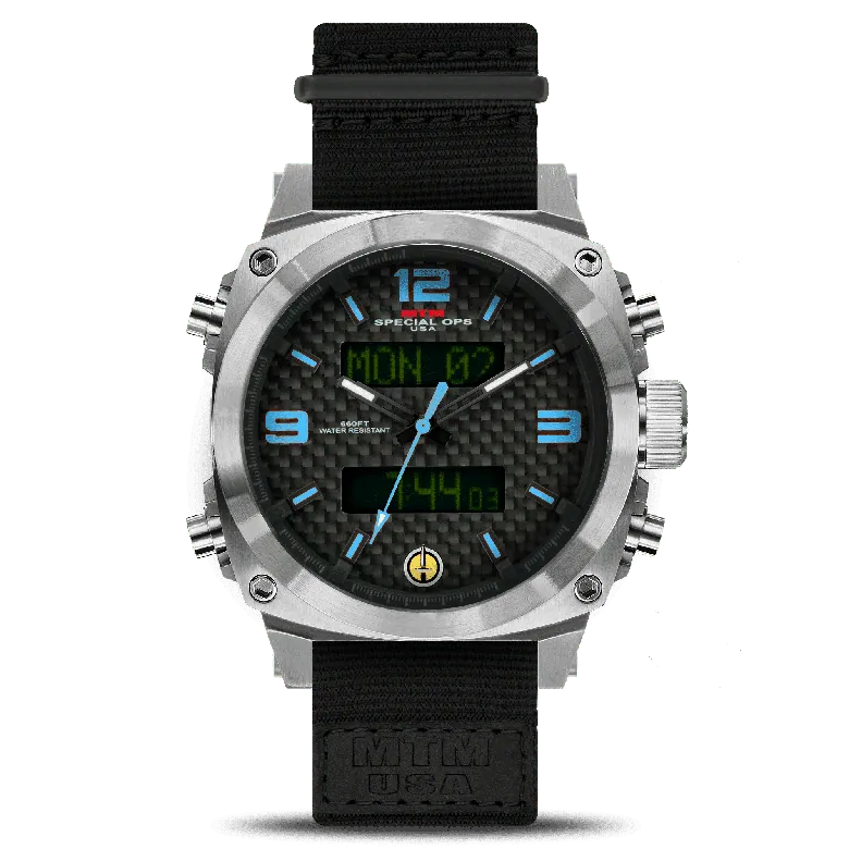 Pilot Watch | Silver Air Stryk I | MTM | WATCH | MTM WATCH