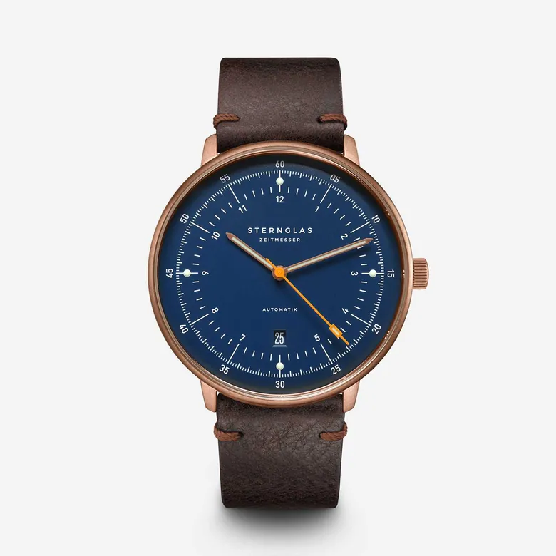 Hamburg Automatik darkblue bronze update