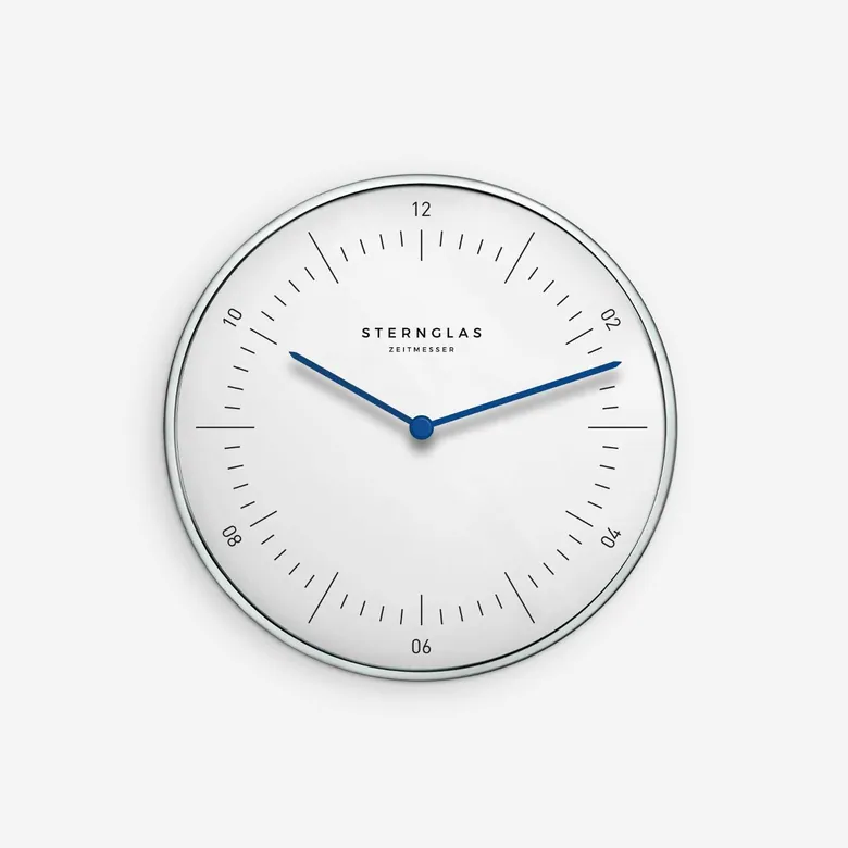 Clock Naos white