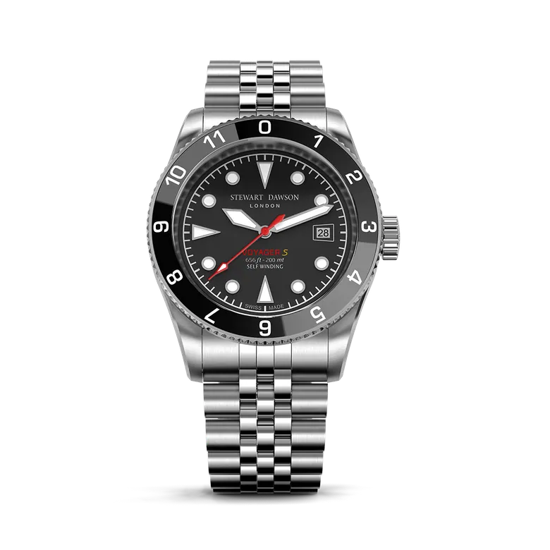 Voyager S watch | 1919S.A.SS.01 - Black | Swiss movement | 41 mm