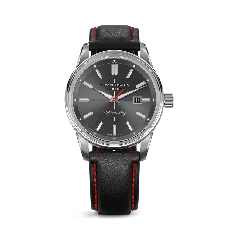 Knightsbridge watch | 1879.A.SS.01 Grey | Swiss movement | 42.5 mm