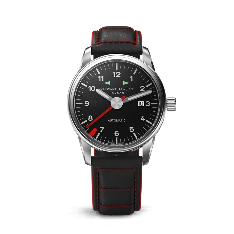 SD 911 watch | 911.A.SS.01 Black | Swiss movement | 42.5 mm