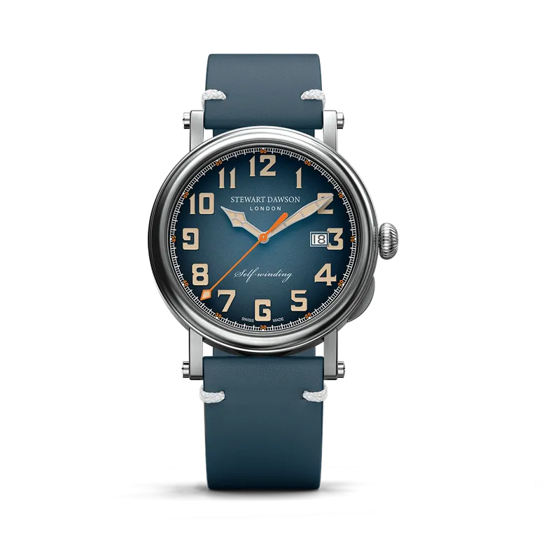 Darkest Hour watch | 1939.A.SS.DH01 Blue | Swiss movement | 39 mm