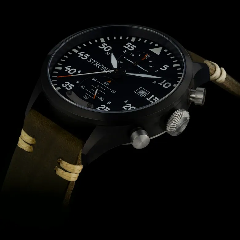 STROND DC3 Mkll All black quartz watch