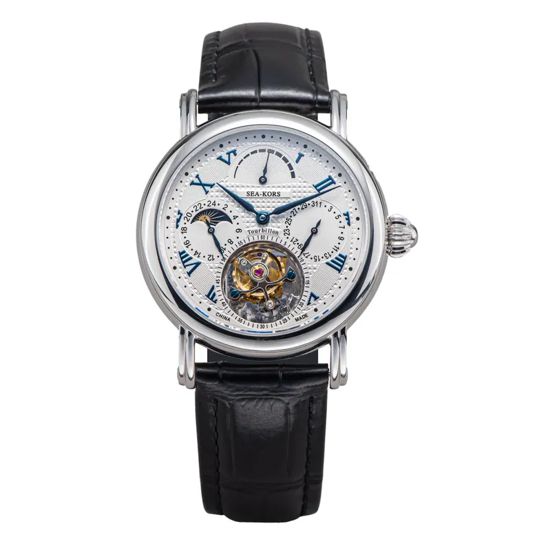 Seakors Tourbillon SE8007SW Blue Indices