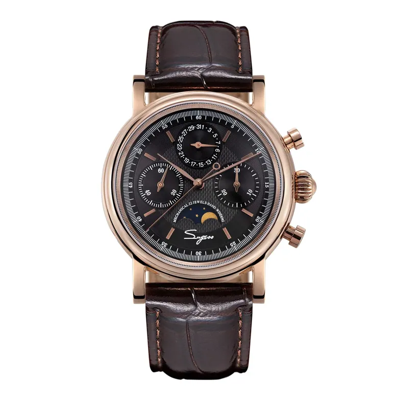 MoonPhase Master S394 (SU1908GZ/X) Rose Gold Case Black Dial