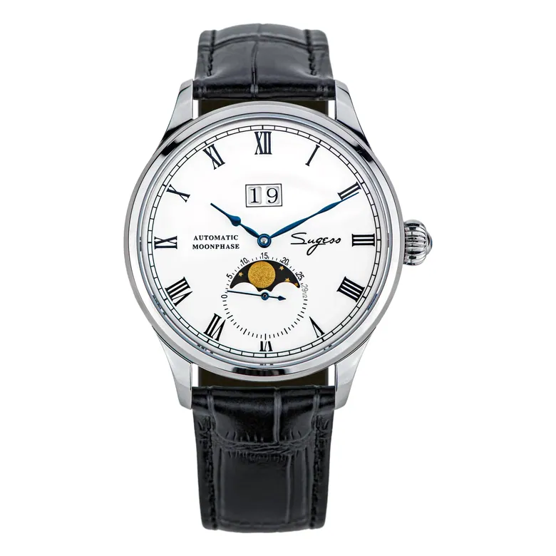 MoonPhase Master Automatic SU2528SS Enamel Dial