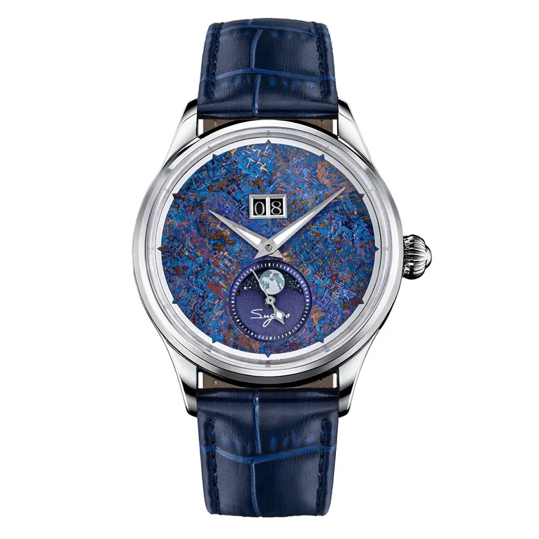 Sugess S401 MoonPhase Master Automatic Deep Blue Dial