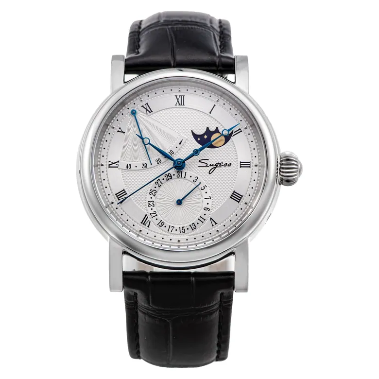 MoonPhase Master S426 Stainless Steel Case Power Reserve Indicator Date