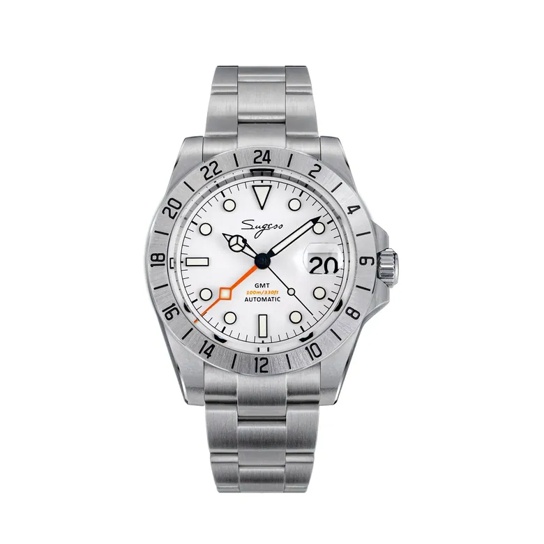 Heritage S463 BB GMT White Dial