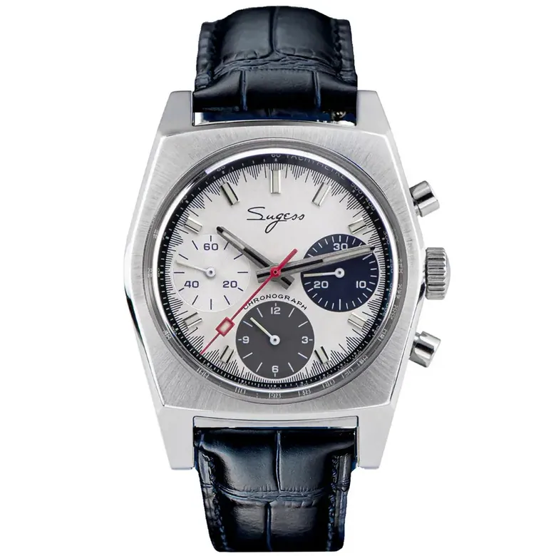 Chrono Heritage S419-2 Chronograph Special Dial Leather Strap