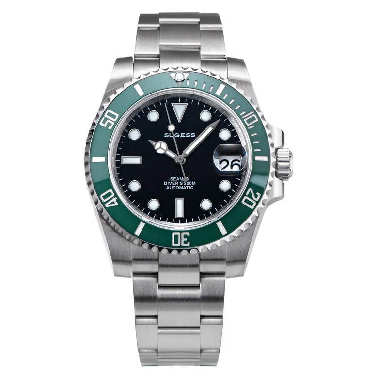 Ocean Star S421 SP126610LV Black Dial Green Bezel Automatic (NH35 movement)