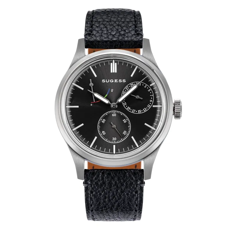 Sugess S458 Deep Grey Dial Stainless-Steel Automatic