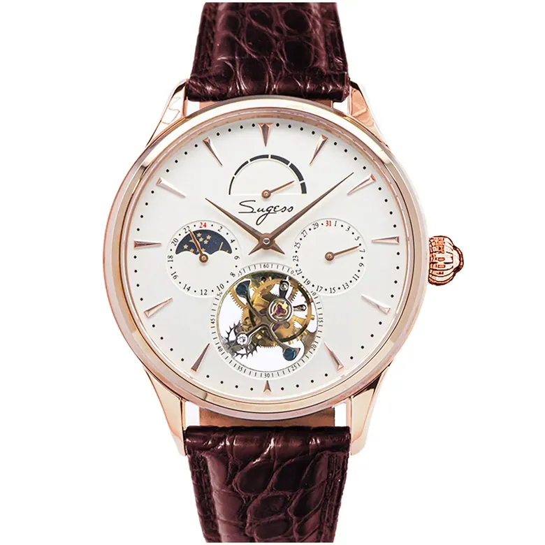 Sugess Tourbillon Master SU8007GW2 Rose Gold