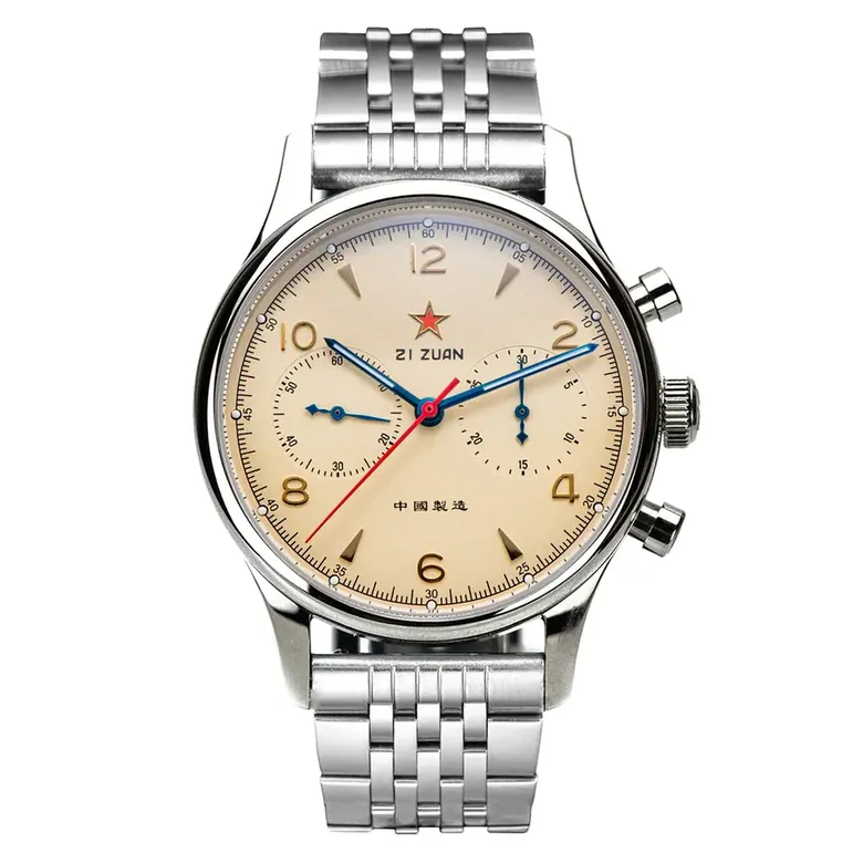 Seagull Movement Chrono Heritage SU1963RD40S 40mm 1963 (non Swan Neck version)