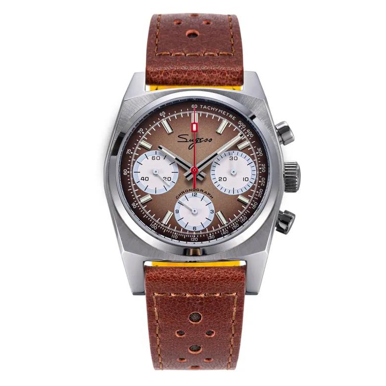 Chrono Heritage S419-2 Chronograph Smoke Fume Dial