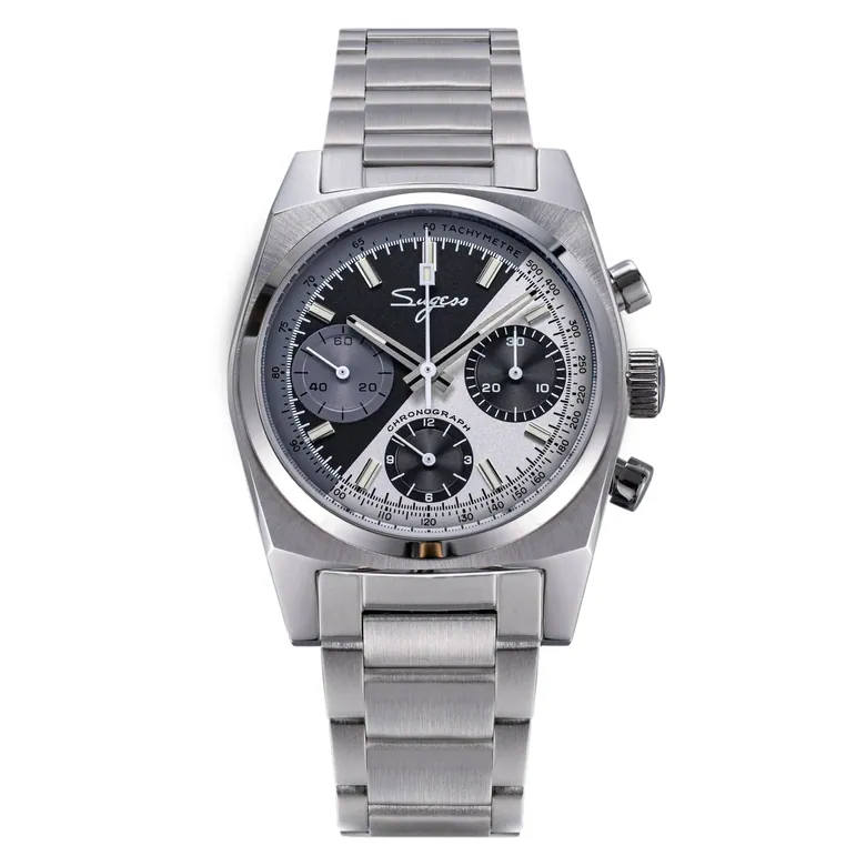Chrono Heritage S419-2 Chronograph Zorro Dial Bracelet