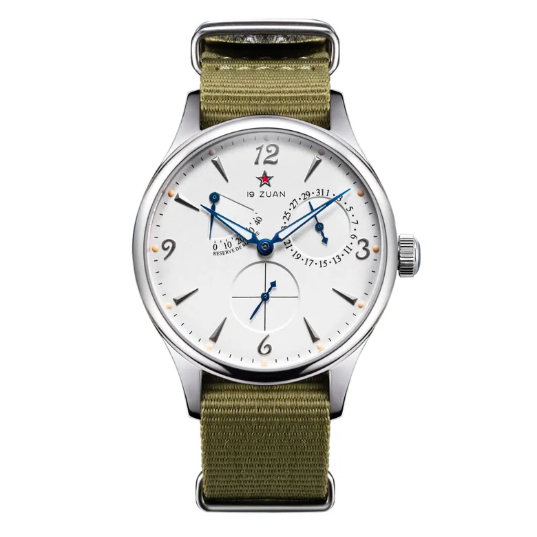 S388 Seagull Movement Watch 1780 40mm Automatic White Dial