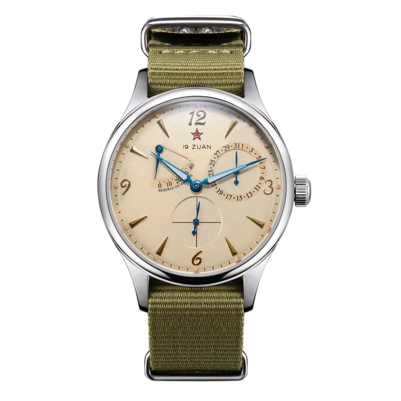 S388 Seagull Movement Watch 1780 40mm Automatic Champagne Gold Dial