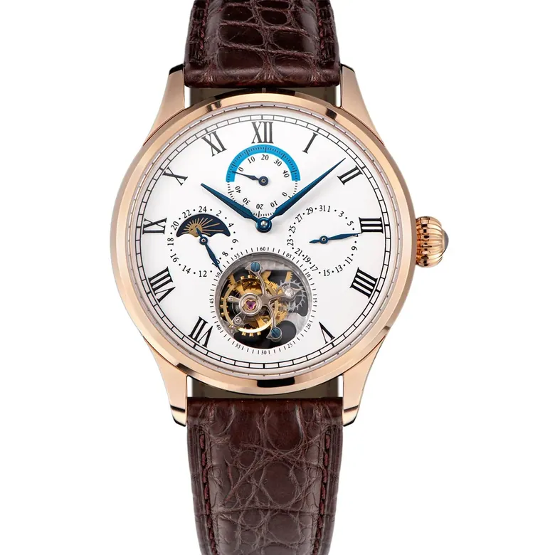 Sugess Tourbillon Master SU8007GW3 Rose Gold