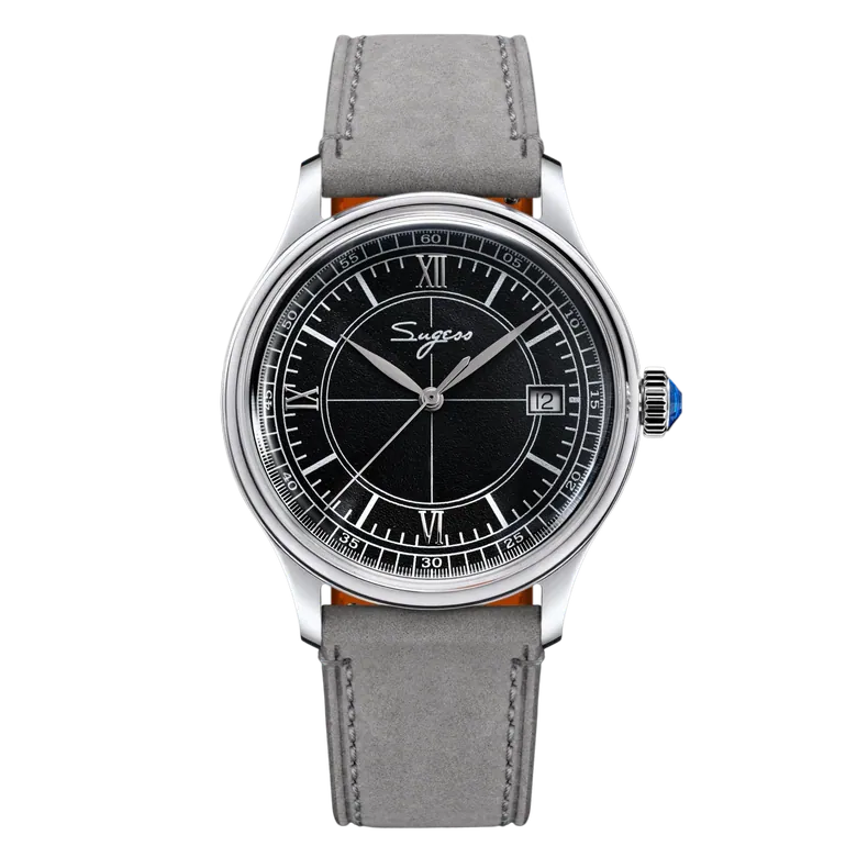 Heritage S455 Black Dial Stainless Steel Automatic