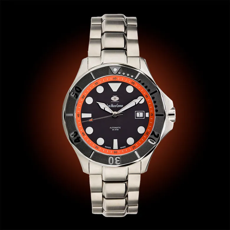 SWC MKII Diver Black Orange