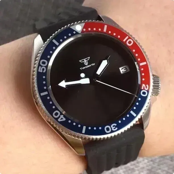 Tandorio 37mm 24 Jewels NH35A Automatic Sapphire Diver T241 skx