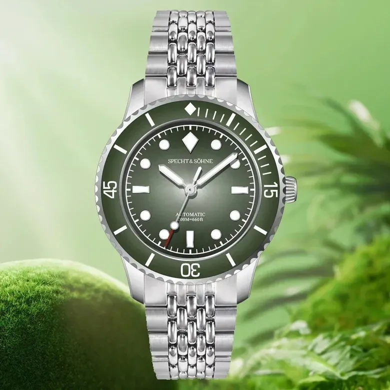 39mm Fifty Fathoms Mod Specht & Söhne SP0033 Miyota 8215 Automatic Watches Sapphire BGW Luminous 20Bar