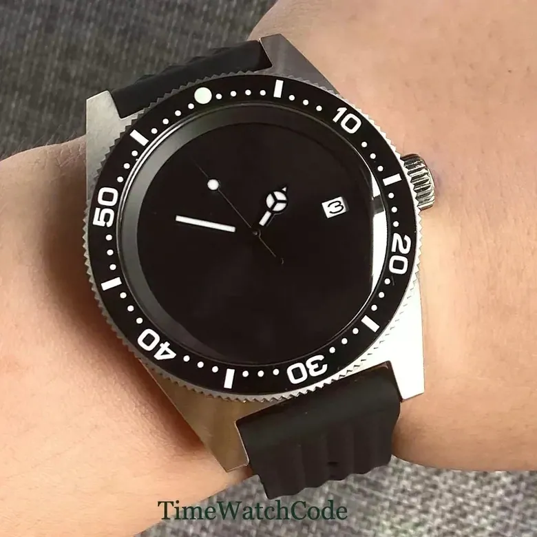 Tandorio 300m Diver 62Mas TD262 Automatic Men's Watch 41mm Flat Sapphire  PT5000/NH35