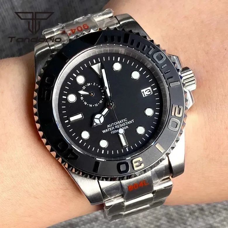 Sub Second Diver Tandorio TD266S 40MM NH37 Automatic Watch Sapphire 10Bar