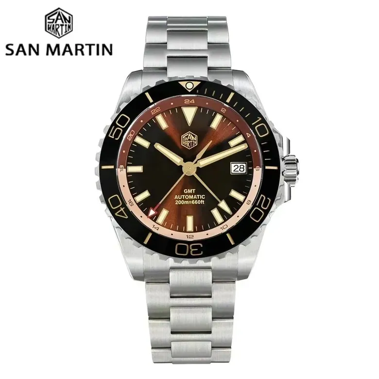 TMI NH34 GMT Automatic Watches
