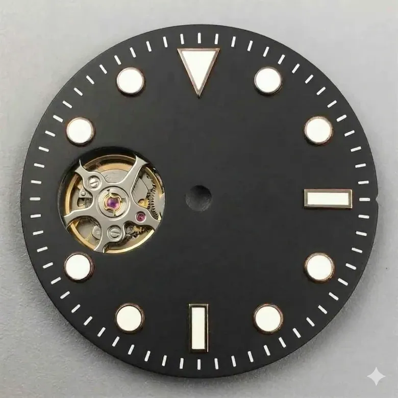 15pc customed NH38 open heart Dial 29mm