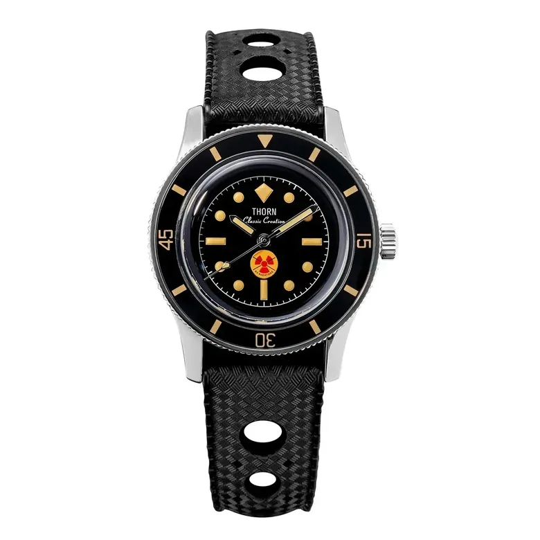 38mm Titanium Diver Fifty-Fathoms Thorn T009 PT5000 Movement Sapphire Luminous 20ATM