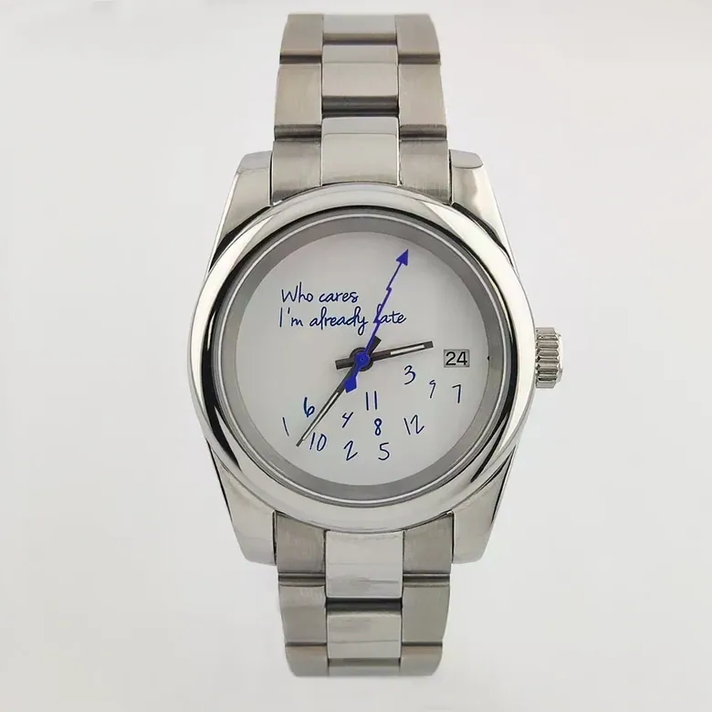 Special Dial Oyster Watch NH35 36mm/39mm Who cares im already late Sap