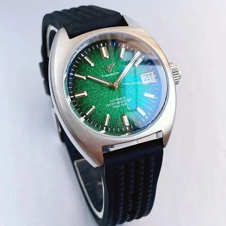 Identity Crisis Watch TANDORIO TD102F 36MM Luminous 200M Waterproof NH35A  AR Domed Sapphire