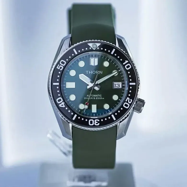 THORN SHY019 MM200 SPB185/187J1 NH35A 200M Diver C3 42mm 316L 20Bar AR Sapphire