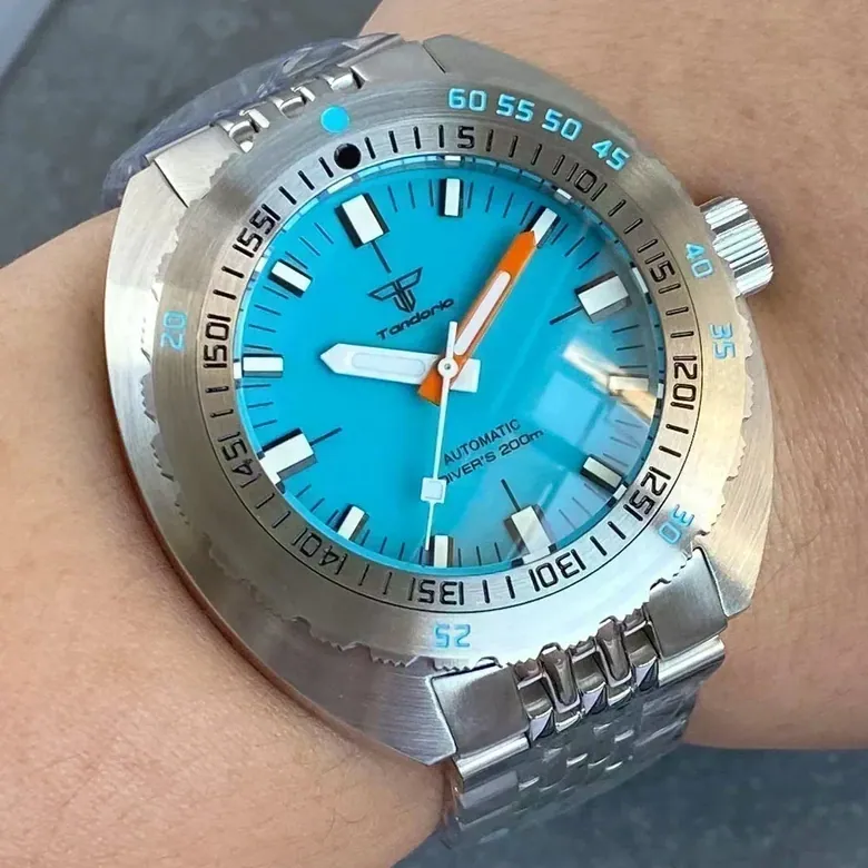 Tandorio 42mm Turtle Diver TD 269 Sapphir 20ATM  NH35 Automatic SUB 300T
