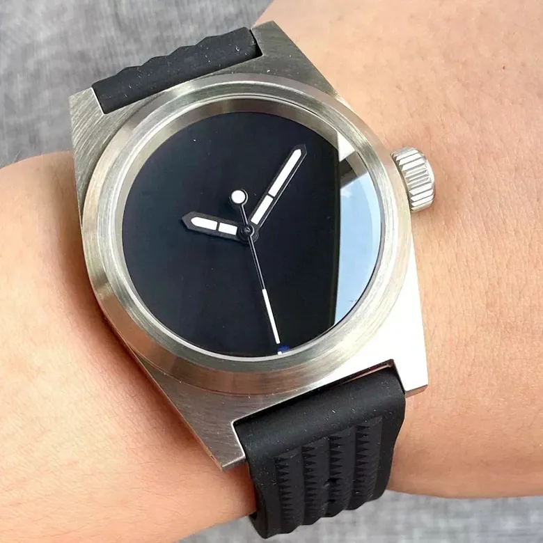 Tandorio 38mm sterile Unimatic U2 TD194 AR Domed Sapphire Sterile NH35 PT5000 20ATM Field Watch
