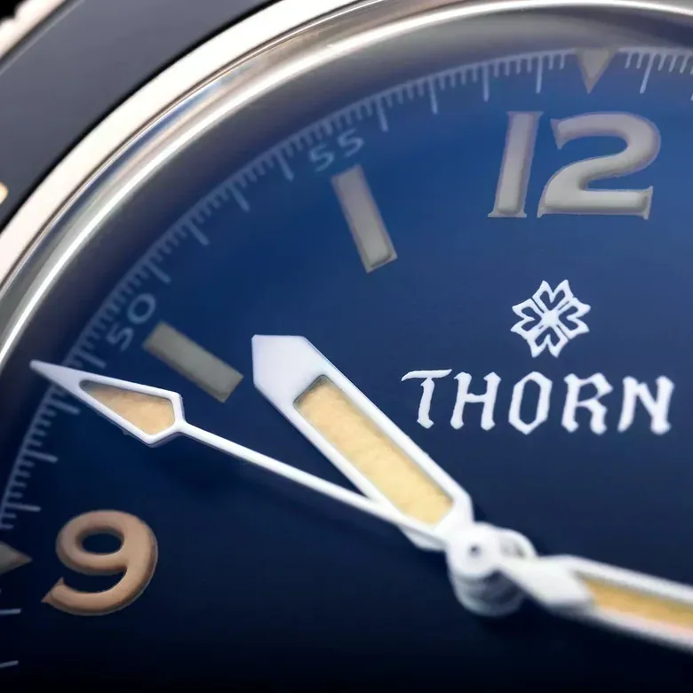 NH35 movt 50 Fathoms Watch THORN SHY033 40MM C3 lume AR Mineral Glass