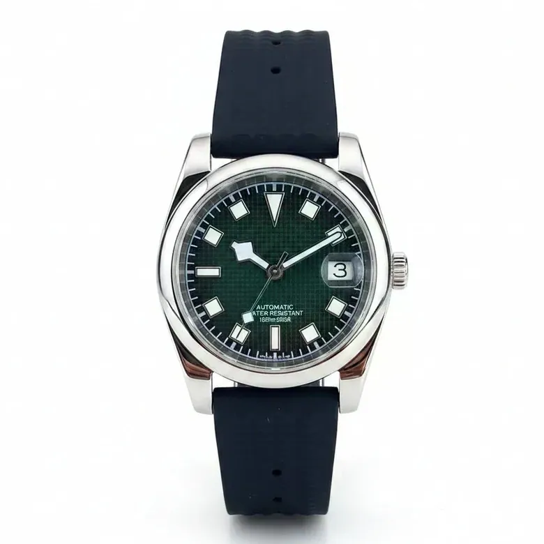 36mm 39mm Oyster Perpetual Mod Watch Japan NH35A Sapphire Crystal Polish Bezel 10bar Dress