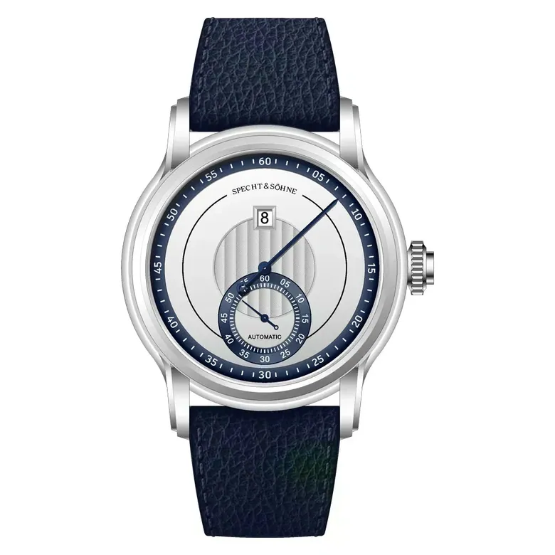 Jump Hour Watch Specht & Söhne Seagull ST1721 Automatic Watch For Men Sapphire Crystal 5ATM