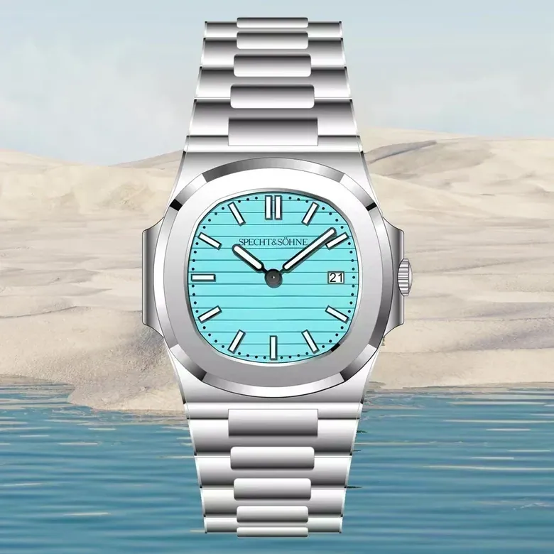 Quartz Nautilus VX3k VH31 Super Thin Watch Couple Men 40mm Women 35mm Specht & Söhne Sapphire 5ATM 5711 Classic Watch