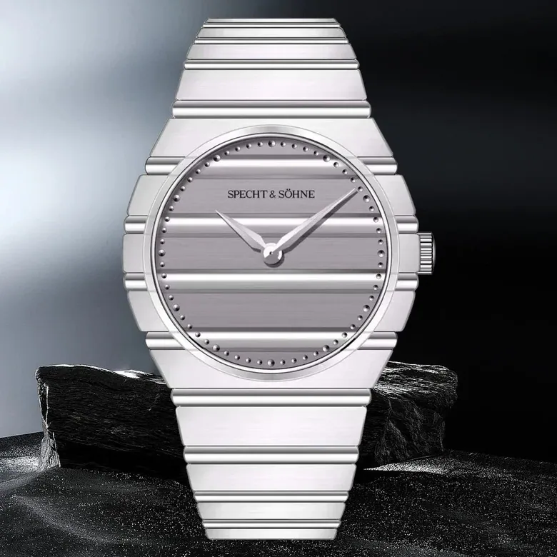 Quartz Fashion Watch Specht & Söhne 37MM POL Watches Ultra thin Sapphire Quartz Watch Relogio Masculino