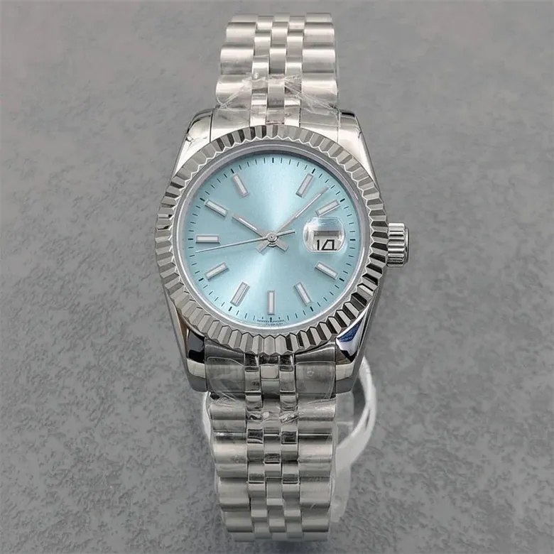 31mm Lady Watch DateJust Japan NH05 Automatic Sapphire Glass 100M Waterproof Women‘s Watch Fluted Bezel’