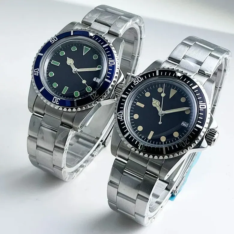 39mm Submariner Diver vintage Men's Watch Japan NH35 rotating bezel Sapphire 10ATM