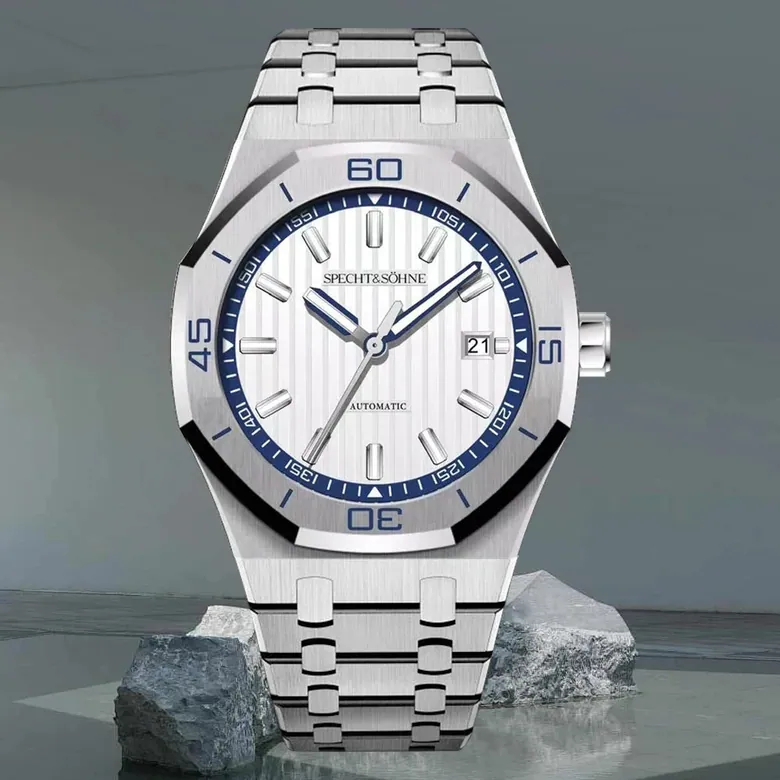 Original Octagon Watch Specht&Sohne 50M Waterproof Luminous Sapphire Crystal Miyota 8215 Automatic Reloj Hombre