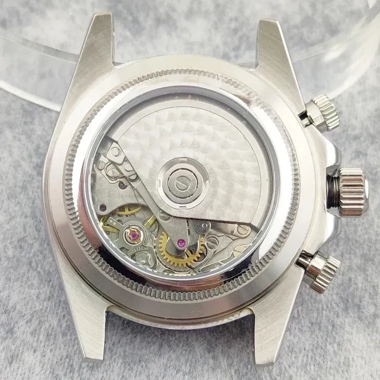 Premium Oumashi Chronograph Automatic Dandong 7750 MOVT custom logo sapphire 40mm Daytona Panda Watch 5Bar
